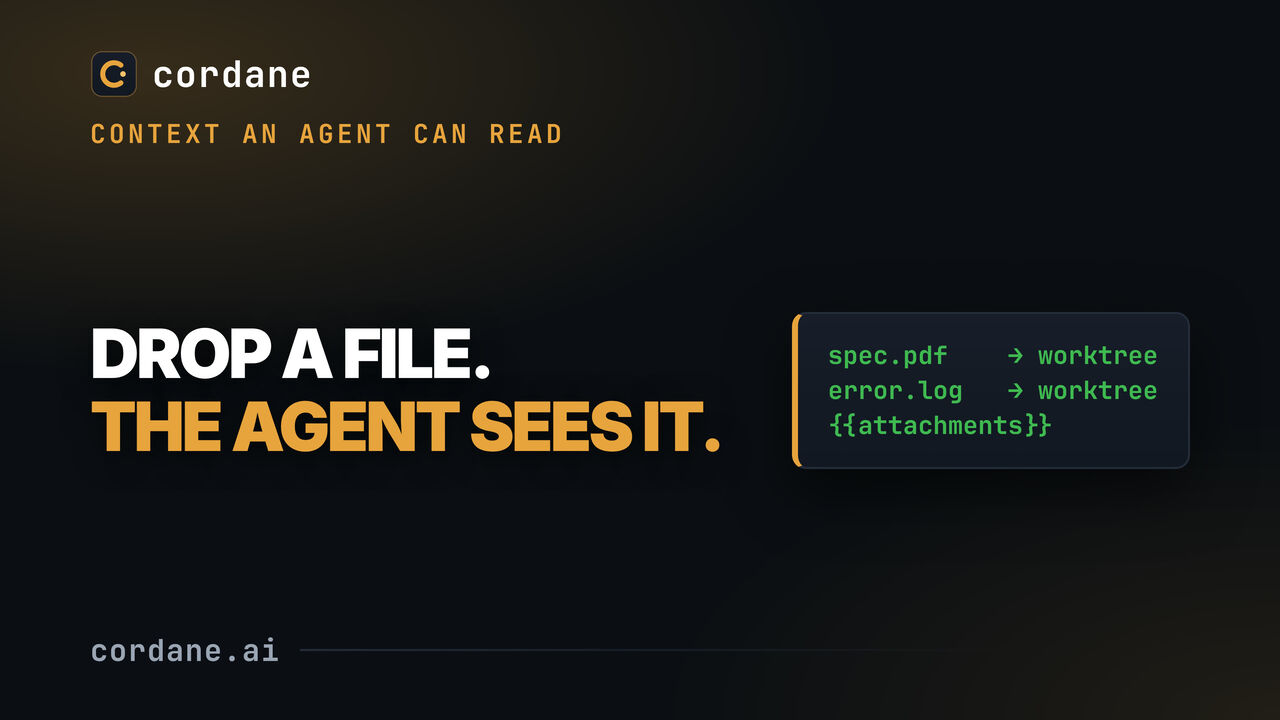 Attachments an agent can actually read